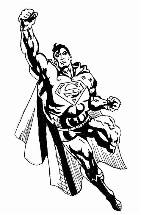 Superman In Black And White By Ilovepretzles On Deviantart