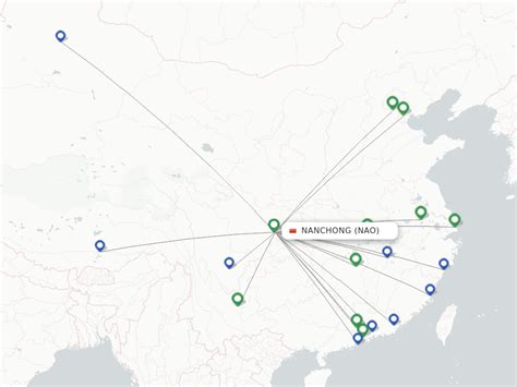 Direct Non Stop Flights From Nanchong To Hongping Schedules