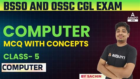 OSSC CGL BSSO 2022 Computer Classes MCQ With Concept 5 YouTube