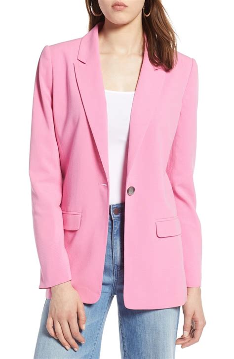 Perfect Pink Blazer Now On Sale Blazer Outfits Casual Blazer Outfits Chic Blazer Outfit