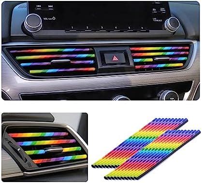 Amazon Ziciner 20 Pcs Car Air Conditioner Decoration Strip