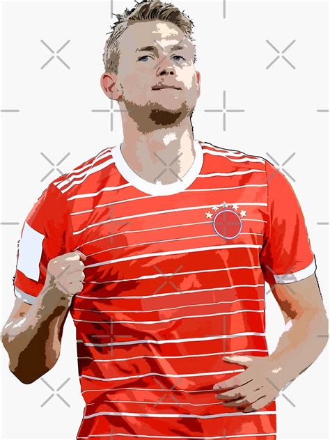 Matthijs De Ligt Sticker For Sale By Raffrasta Redbubble