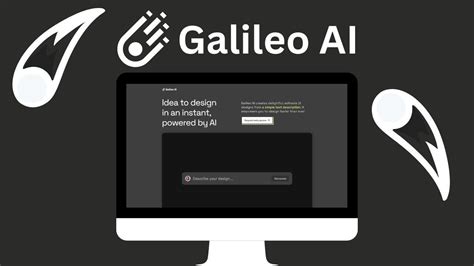 Galileo AI: Create Customizable UI Designs Instantly