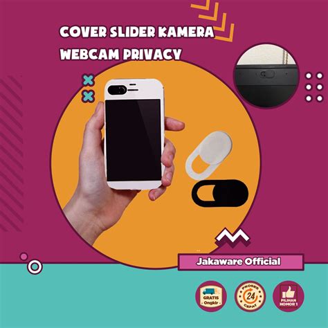 Jual Cover Slider Kamera Webcam Privacy Case Casing Wadah Tutup Camera