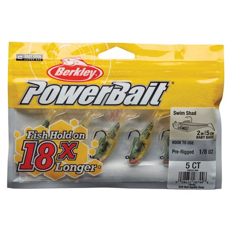 Berkley PowerBait Swim Shad Fishing Soft Bait Walmart