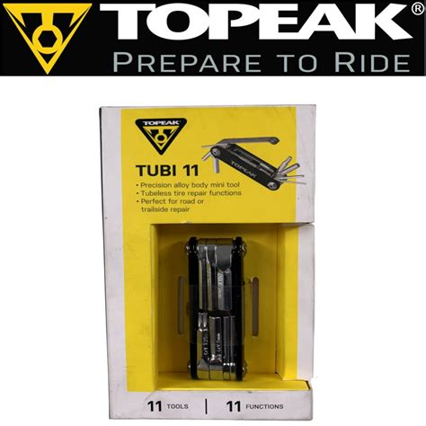 Topeak TUBI 11 Function Multi Tool Tubeless Bike Tire Repair Hex Wrench