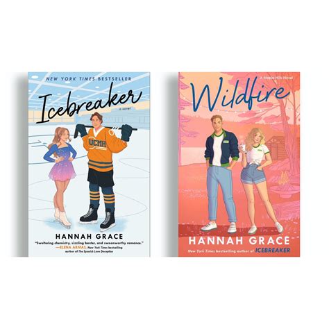 Icebreaker And Wildfire By Hannah Grace 2book Set Shopee Malaysia