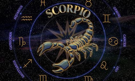 Signo Do Zod Aco Escorpi O Ilustra O Do S Mbolo Do Hor Scopo Do