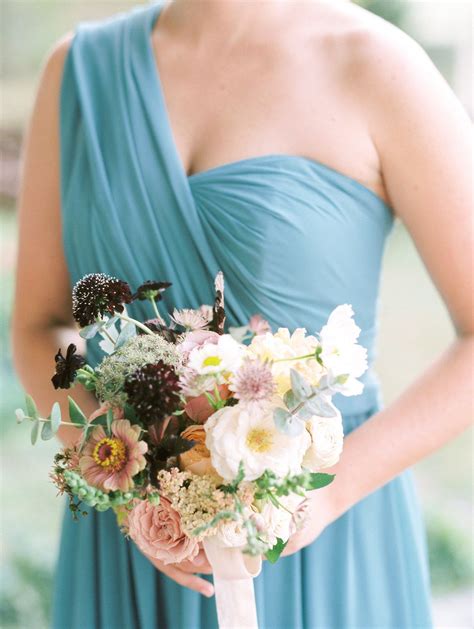 Organic Wildflower Inspired Bridesmaid Bouquet Love The Bridesmaids