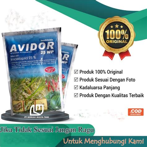 Insektisida Avidor Wp Gram Obat Pembasmi Hama Tanaman Lazada