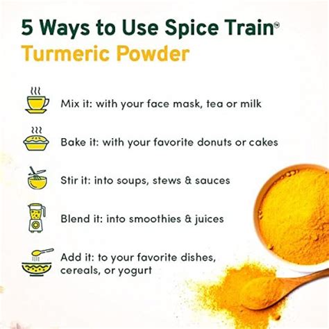 Spice Train Organic Turmeric Powder G Oz Made From