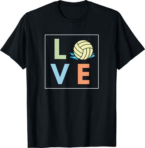 100 Cotton Water Polo Love For Water Polo Girl On Funny Water Polo T Shirt