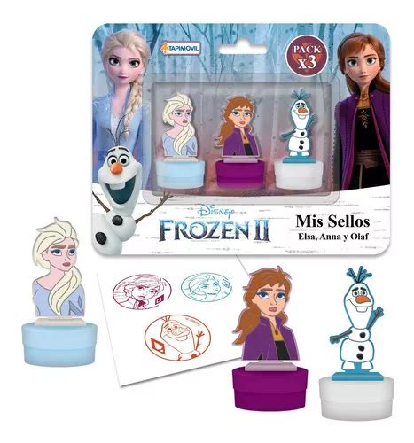 Pacote Sellitos Infantiles Disney Frozen Pixar Sellos Mercadolivre