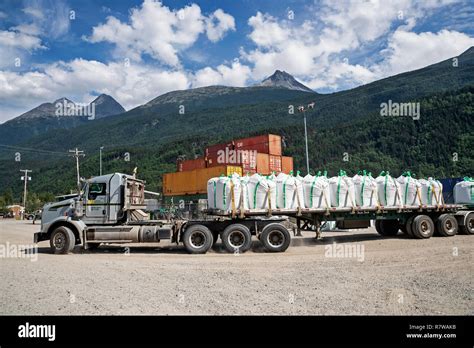 Skagway port, Alaska, Klondike Gold Rush National Historical Park, USA ...