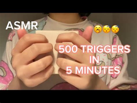 Asmr Triggers In Minutes No Talking Youtube