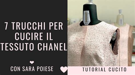 Trucchi Per Cucire Il Tessuto Chanel In Sartoria Con Sara Poiese