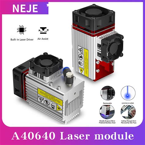 Neje Cnc Laser Module Laser Head Nm Blue Laser Ttl Module Set Laser