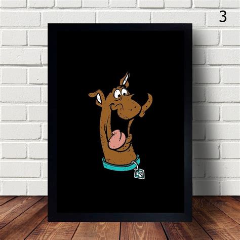 Quadro Decorativo Scooby Doo No Elo Rsdecore Fa F