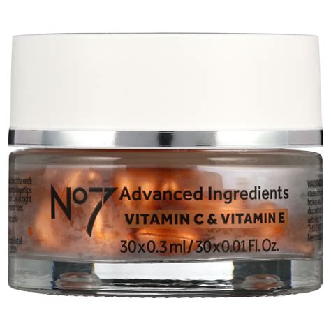 No7 Vitamin C And Vitamin E Capsules 30pk