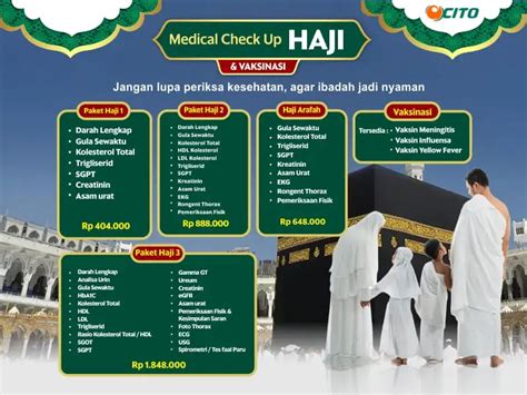 Promo Spesial CITO Pastikan Kesehatanmu Siap Ibadah Haji Dengan Paket