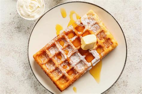 Klassisch Belgische Waffeln Schnelles Rezept Klamer Magazin