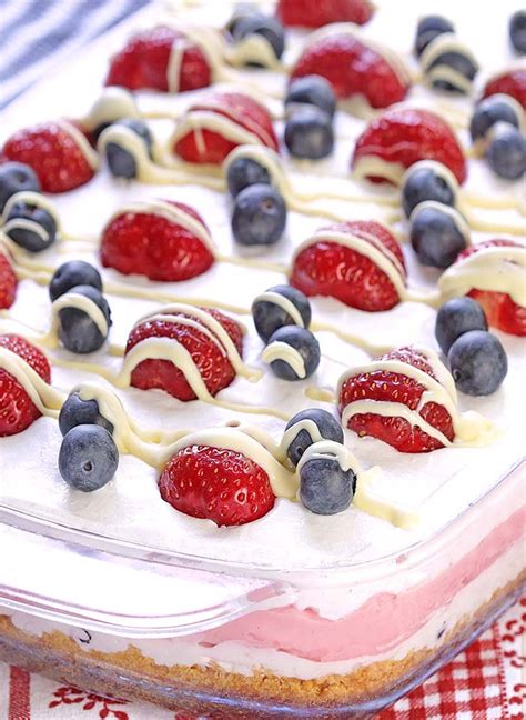 No Bake Summer Berry Delight Cakescottage Recipe Berry Delight