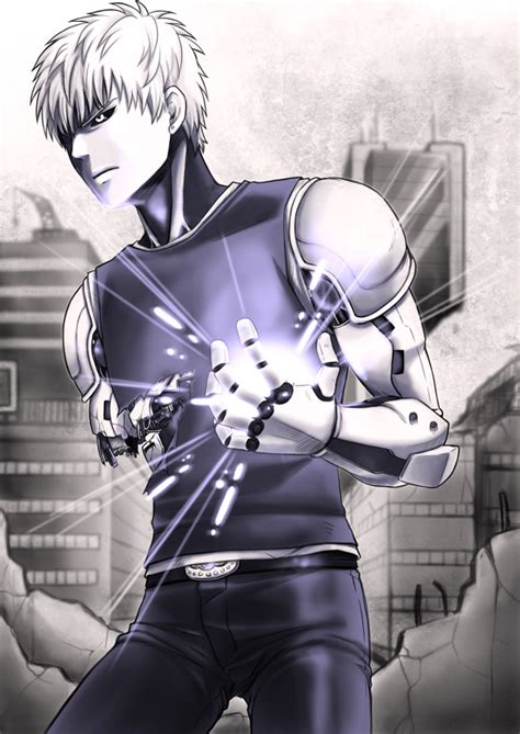 Genos One Punch Man Mobile Wallpaper By Pixiv Id