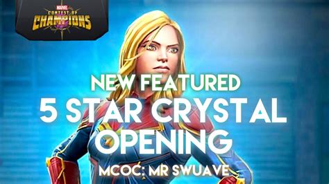 5 Star Featured Crystal Opening Mcoc Youtube