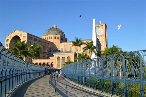 Basilica of the National Shrine of Our Lady of Aparecida Stock Photo - Image of brazil, national ...