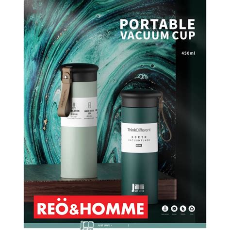 Jual Reo Homme Botol Termos Tahan Panas Dingin Dengan Saringan Teh Kopi