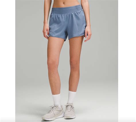 Lululemon Hotty Hot High Rise Lined Short River City Relics