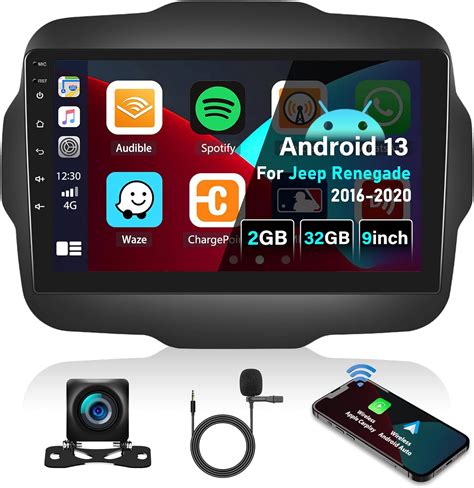 Amazon 2 32G Android 13 Car Stereo For Jeep Renegade 2016 2020