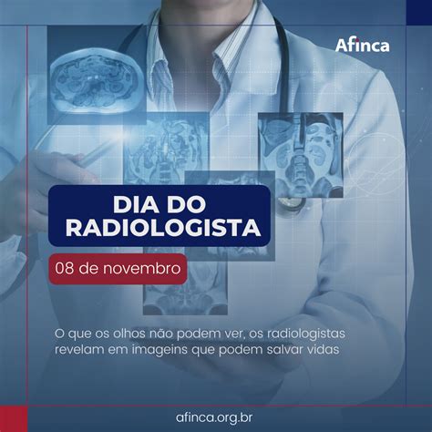 DIA DO RADIOLOGISTA AFINCA