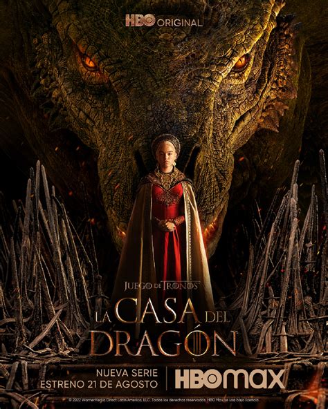 Hbo Max Comparte El PÓster Oficial De La Casa Del DragÓn