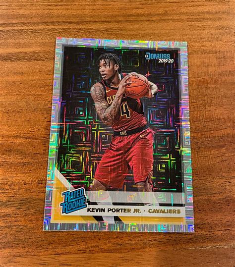 Kevin Porter Jr 2019 20 Donruss Choice Rated Rookie Infinite Mojo Holo