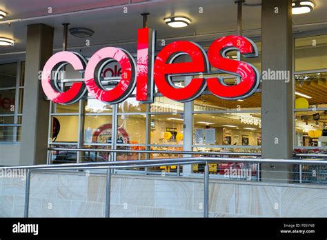 Australia Coles Supermarket Store In Newport Beachnew South Wales