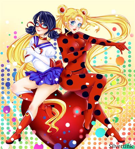 Miraculous Ladybug And Sailor Moon By Silvertinkk On Deviantart