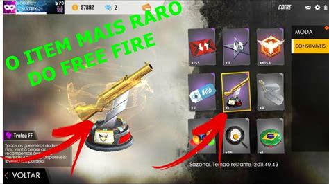 O item mais raro do Free Fire TROFÉU FF ME AJUDA PF YouTube