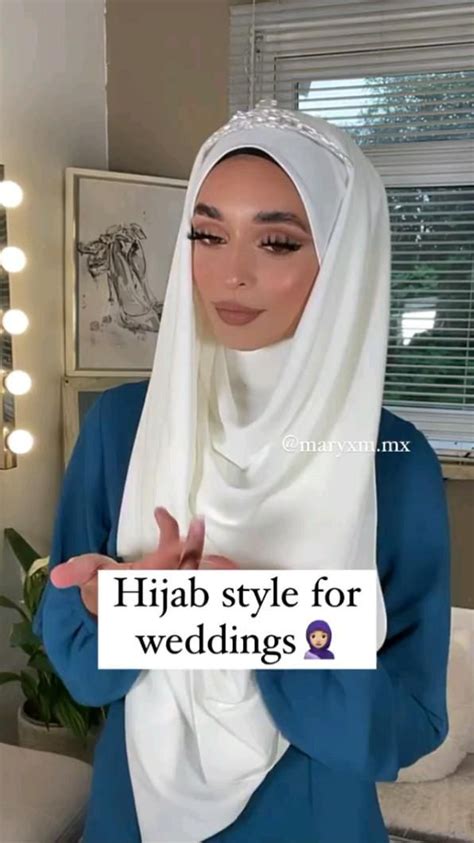 Hijab Style For Weddings 🧕🏻 Hijab Fashion Hijab Tutorial Pashmina