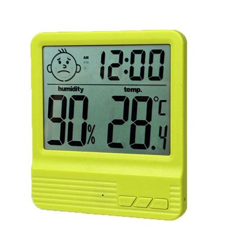 Lcd Digital Temperature Humidity Meter 2 1 Outdoor Hygrometer