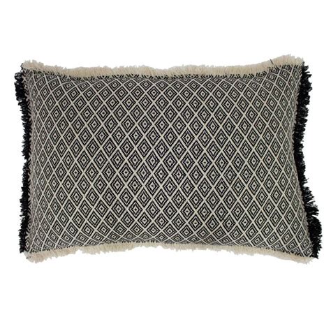 Accessories Diamond Cushion Barker Stonehouse Black Cushion