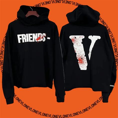 Vlone Friends First 48 Hoodie Black