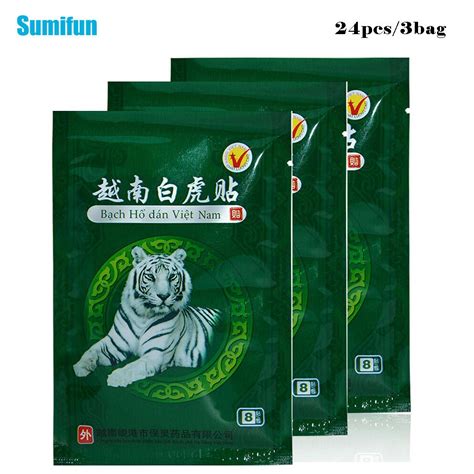 Buy Sumifun Pcs Vietnam White Tiger Balm Pain Patch Muscle