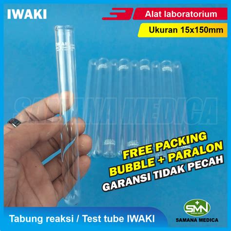 Jual Tabung Reaksi Test Tube X Mm Iwaki Alat Laboratorium