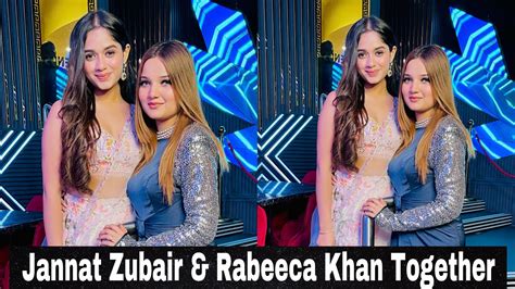 Event In Dubai Rabeeca Khan And Jannatzubairrahmani Song Launch