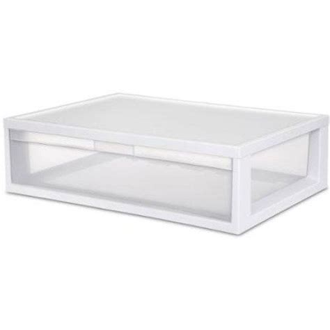 Sterilite Large Modular Drawer White Available In Case Of 3 Or Single