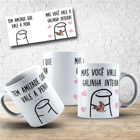 Caneca Personalizada Flork Tem Amizade Que Vale A Pena No Elo Lanas