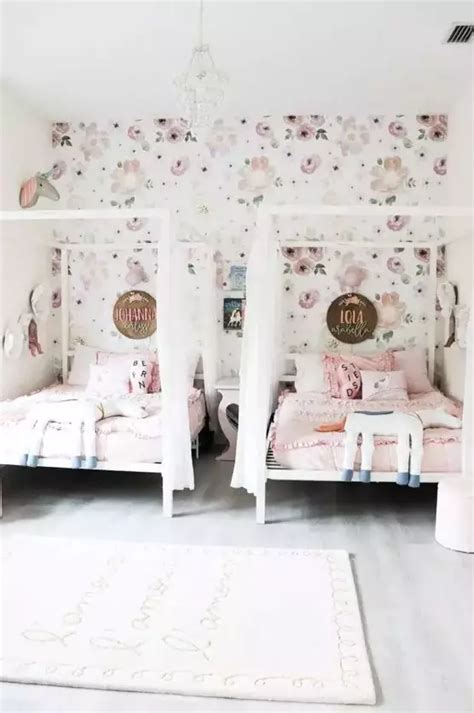 50 Beautiful And Cozy Shared Girls’ Bedrooms Shelterness