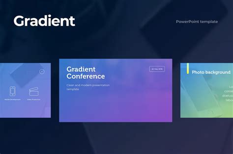 Gradient PowerPoint Template - Cinta Desain - Free Resources for Designers