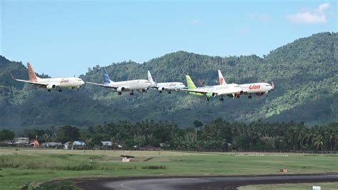 Plane Spotting Bandara Sam Ratulangi Manado Pesawat Terbang Saat Take